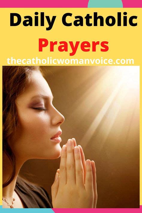 10 Catholic Daily Prayers ideas | catholic daily, christian prayers ...