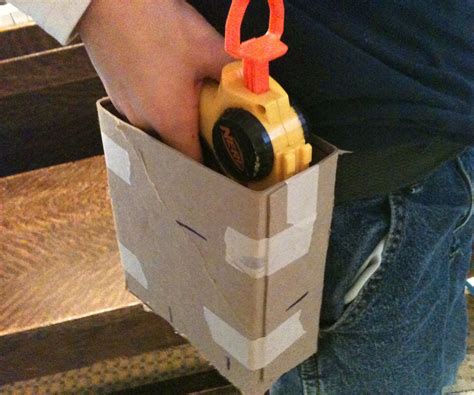 Nerf Gun Holster : 5 Steps - Instructables