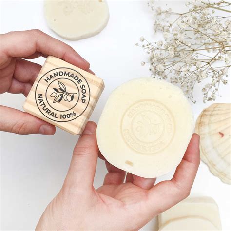handmade natural soap stamp  soap stamp natural soap etsy