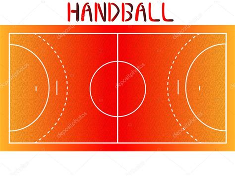 Desenho Quadra De Handebol - 7