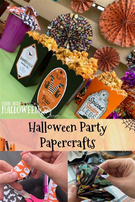 Halloween Party Papercrafts