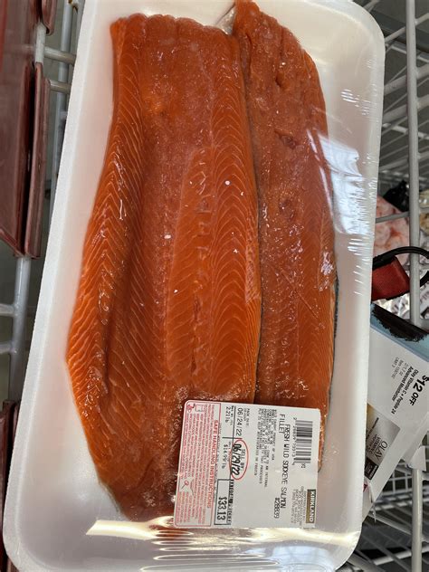 It is finally here! Costco annual Wild Fresh sockeye salmon is my