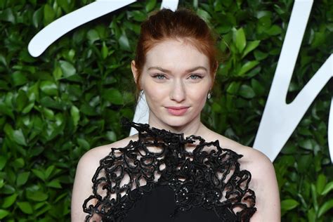 Eleanor Tomlinson on what went into last night's Fashion Awards look
