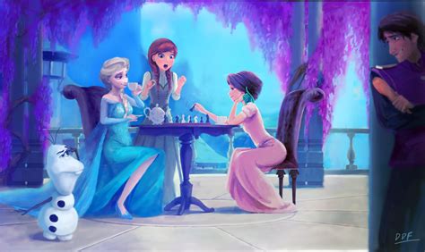 Crossover Frozen Tangled Disney, Disney art, Disney frozen - EroFound