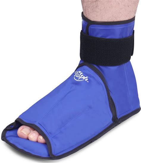 Hilph Large Ankle Foot Ice Pack Wrap, Reusable Ice Pack for Ankle Foot