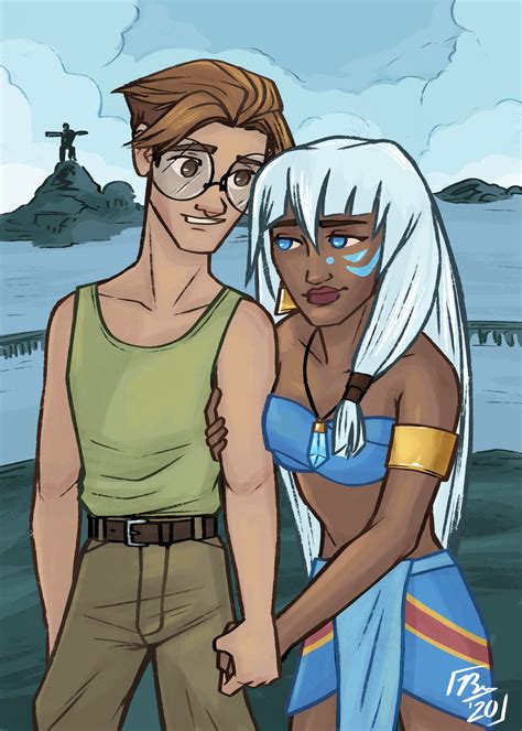 Atlantis The Lost Empire Kida And Milo