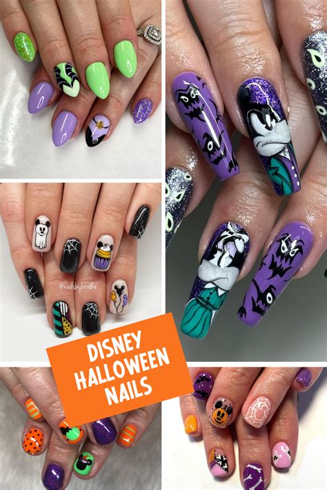 fall disney nails
