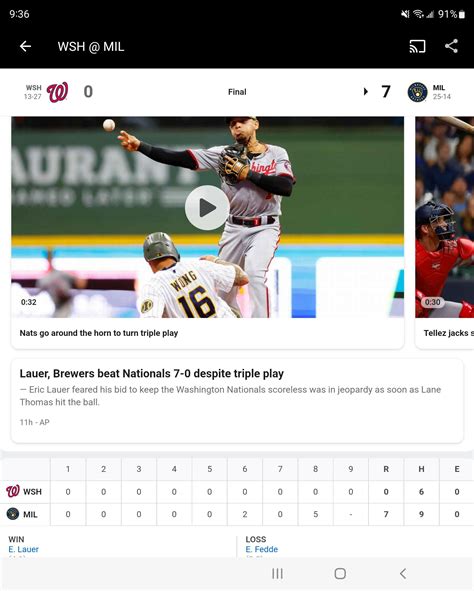 Apparently if you turn a triple play you should win the game? : r/Brewers