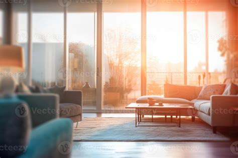 Blurred living room in the morning view background 24103135 Stock Photo