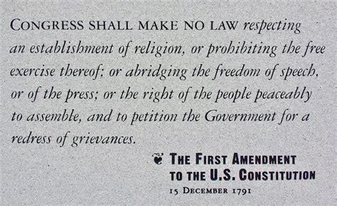 respecting  st amendment attheu