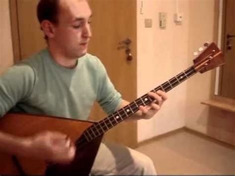 Блюз на Балалайке бас - YouTube