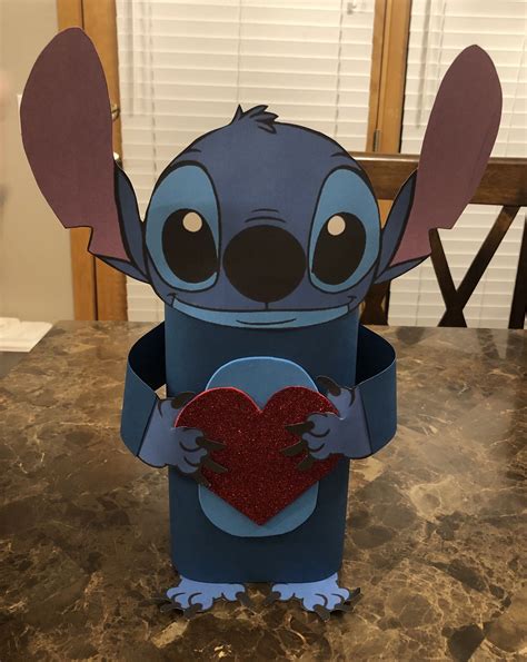 Stitch valentine box disney inspired kid s craft – Artofit
