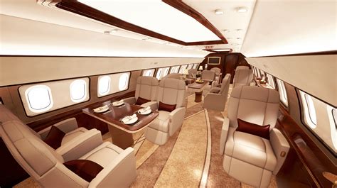 ArtStation - Commercial Jet Interior