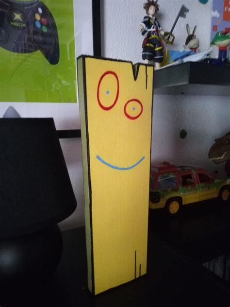 I decided to make Plank out of old wood that was going to be thrown out