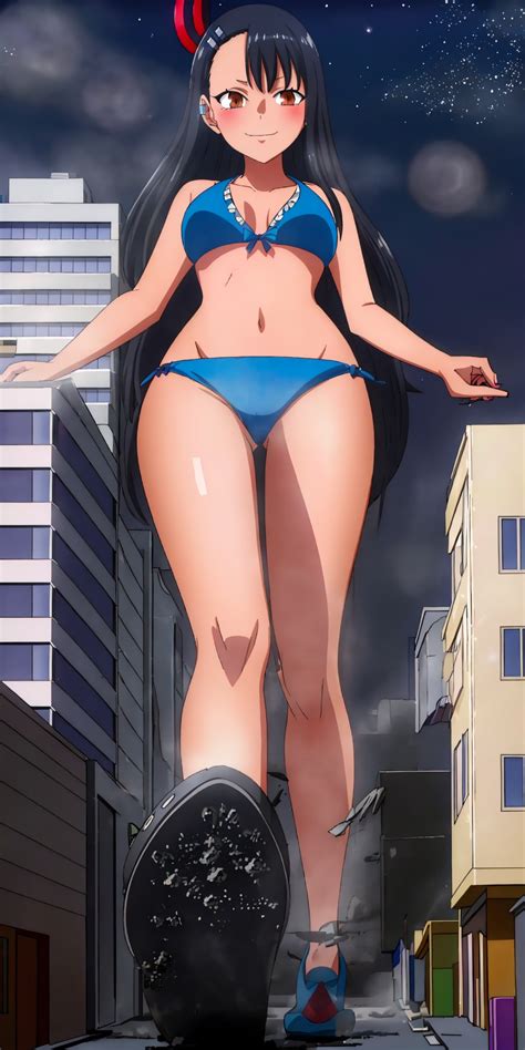 Giantess Nagatoro by Gerson626 on DeviantArt