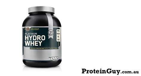 Platinum Hydrowhey by Optimum Nutrition • Protein Guy