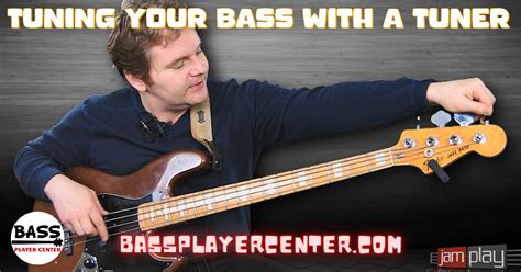 Tuning Your Bass with a Tuner - Bass Player Center