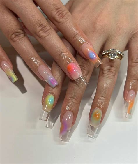 18 Clear Nail Designs, From Translucent French Tips To 3D Details