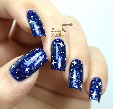 night sky nail design design talk