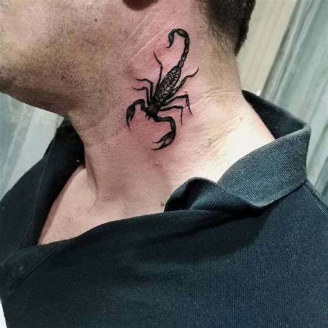 Scorpion Tattoo On Neck Meaning