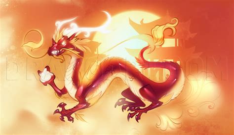 how to draw a easy chinese dragon