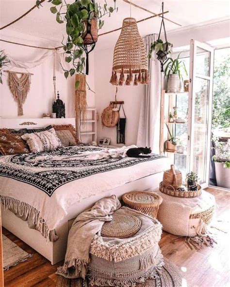 Decoração Estilo Boho Chic - Quarto Boho: Como Decorar, +75 Ideias De Decoração Estilo Boho Chic ...