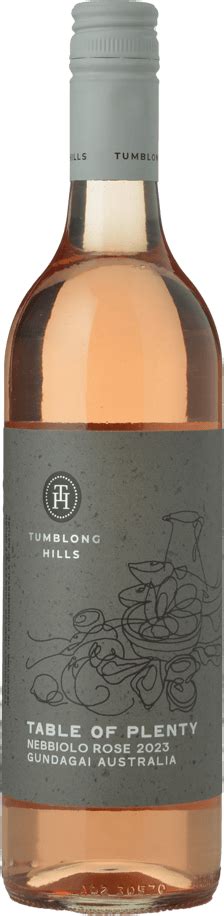 tumblong hills table  plenty nebbiolo gundagai  bottle