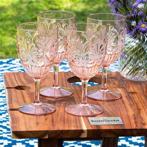 Acrylic Wine Glasses (Set of 4) – Komorebi US