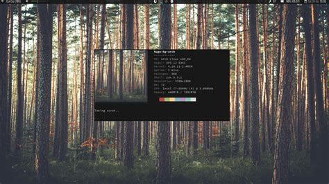 ipolybar  rice    share simple forest unixporn