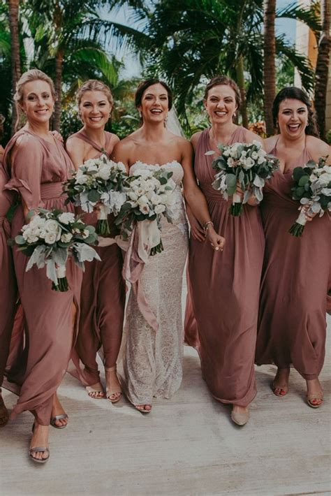 Discover 27 Re-think Pink: Unique Pink Bridesmaid Dresses and Dusty