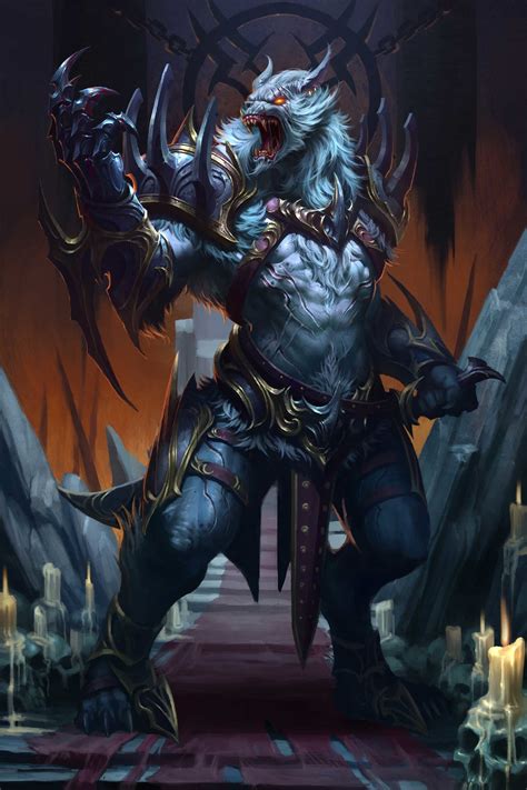 artstation wolf king