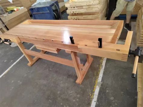 Woodworking Beech Workbenches Workshop Bench Table Wooden Workbench ...