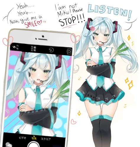 hatsune miku and faruzan (genshin impact and 1 more) drawn by