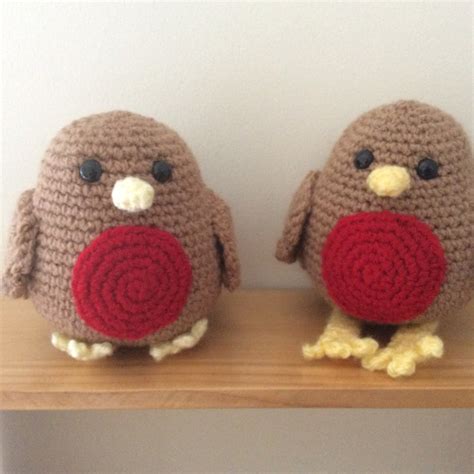 Crochet Robin - Etsy