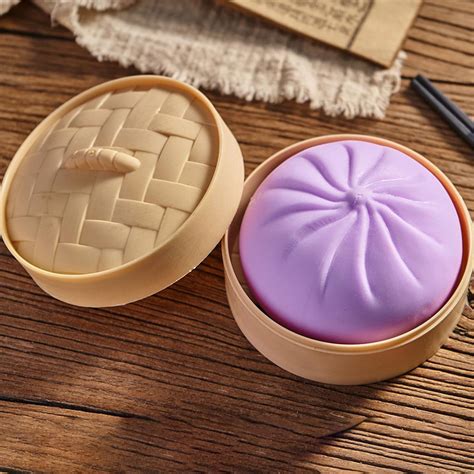 New Giant Dumpling Squishy,Jumbo Dumpling Squishy Large,Large Stress Relief Sensory Ball, Soft