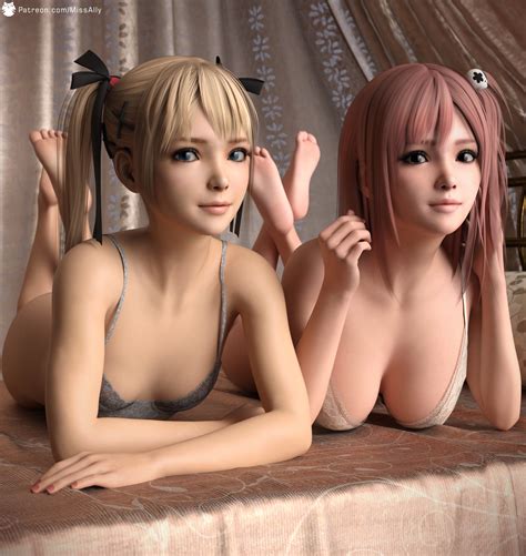 Marie Rose and Honoka by MissAlly - Hentai Foundry