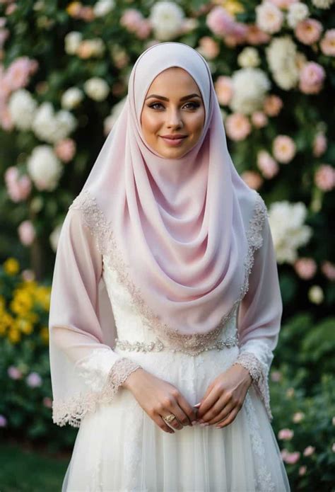 hijab wedding dress ideas   beautiful  modest celebration