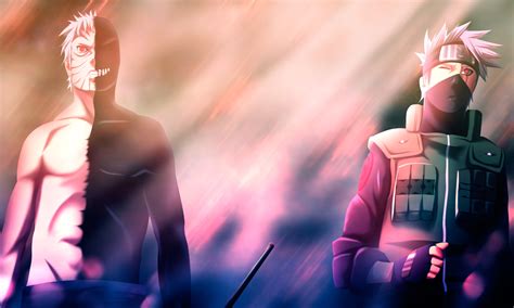 Kakashi And Obito Hd 4k - 3000x1802 Wallpaper - teahub.io