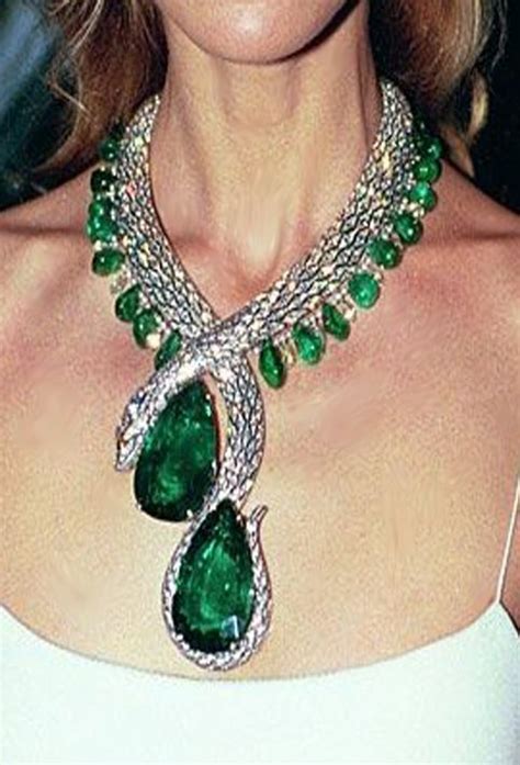 Cartier - A twelve million dollar necklace, humungous emeralds ...