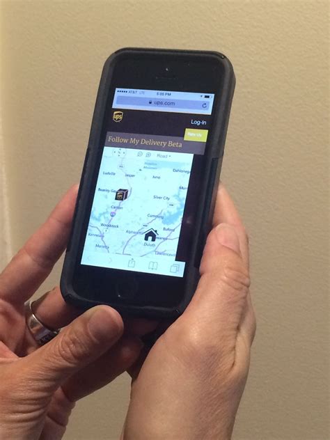 Easy steps for using the track ups package tracking portal 1