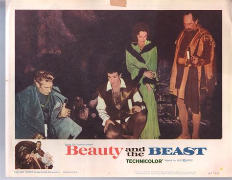 Beauty And The Beast-Joyce Taylor-Mark Damon-Eduard Franz-11x14-Color