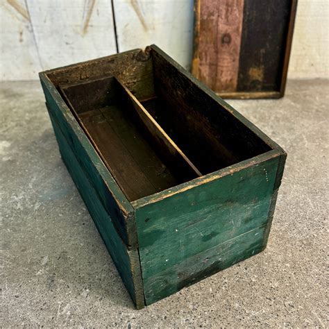 Antique Wooden Tool Box - Historic House Salvage