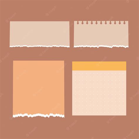 Premium Vector | Blank note paper