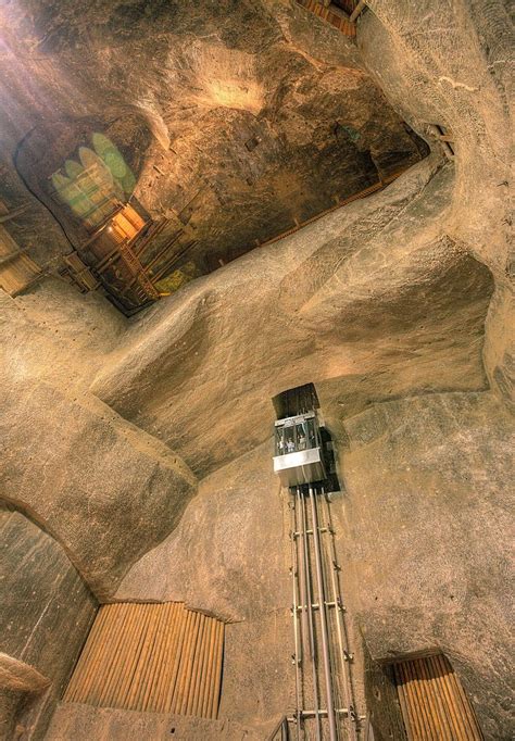 Elevator in wieliczka salt mines – Artofit