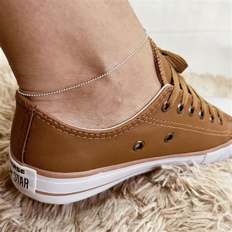 Tornozeleira Bolinha Prata 925 - 25cm - TPR72 - ZAROH JOIAS ATACADO