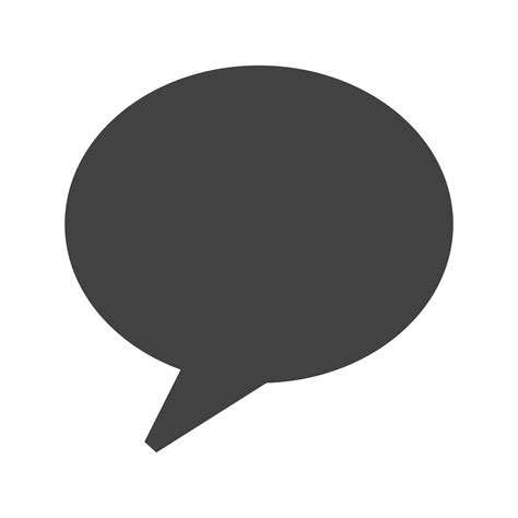 Message Glyph Black Icon 9264328 Vector Art at Vecteezy