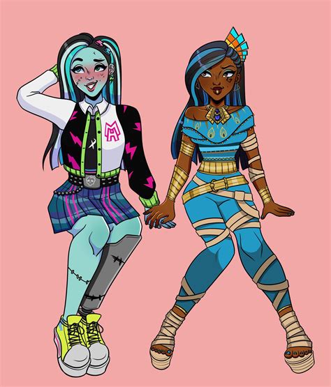 Frankie x Cleo fanart : r/MonsterHigh