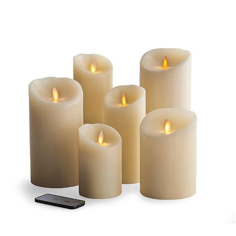 Battery-operated Dream Candles with Remote Control | Frontgate