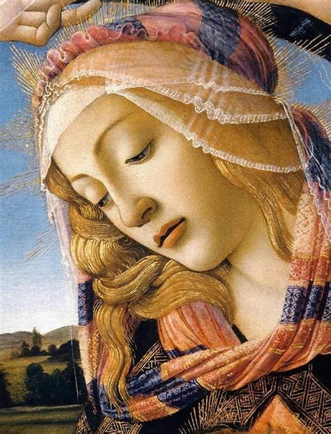 botticelli madonna del magnificat uffizi  peintures italiennes
