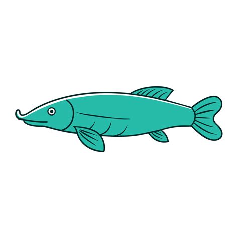 Arapaima gigantic fish learns icon illustration 46916426 Vector Art at ...
